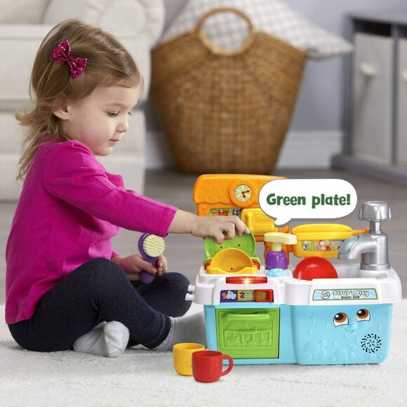 Leapfrog Scrub 'n Play Smart Sink (English Version)For 18 Months New in Box - Picture 6 of 16